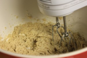 Mix until light and fluffy