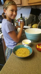 JULY 2015 MAKING BANANA BREAD